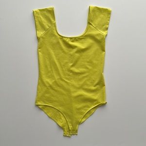 rag & bone lime bodysuit